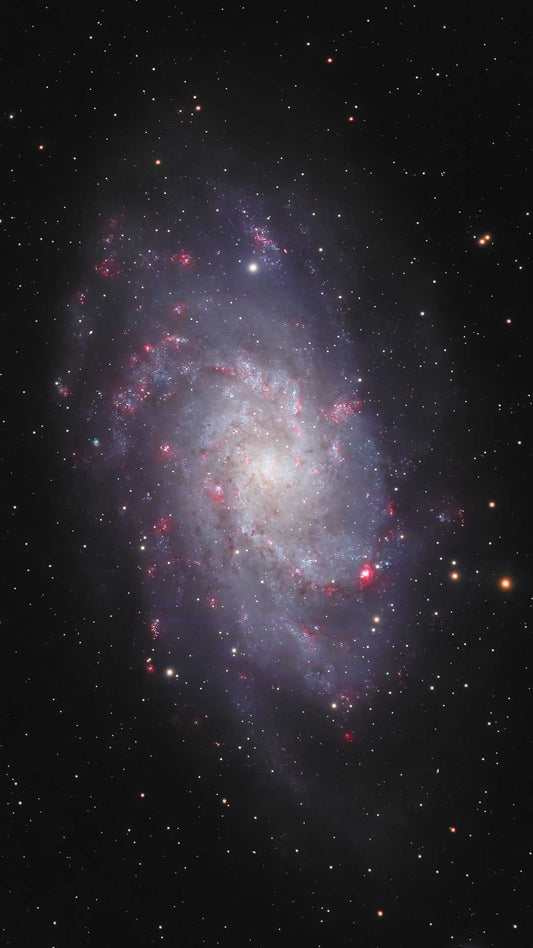 4k Wallpaper - M33 Triangulum Galaxy
